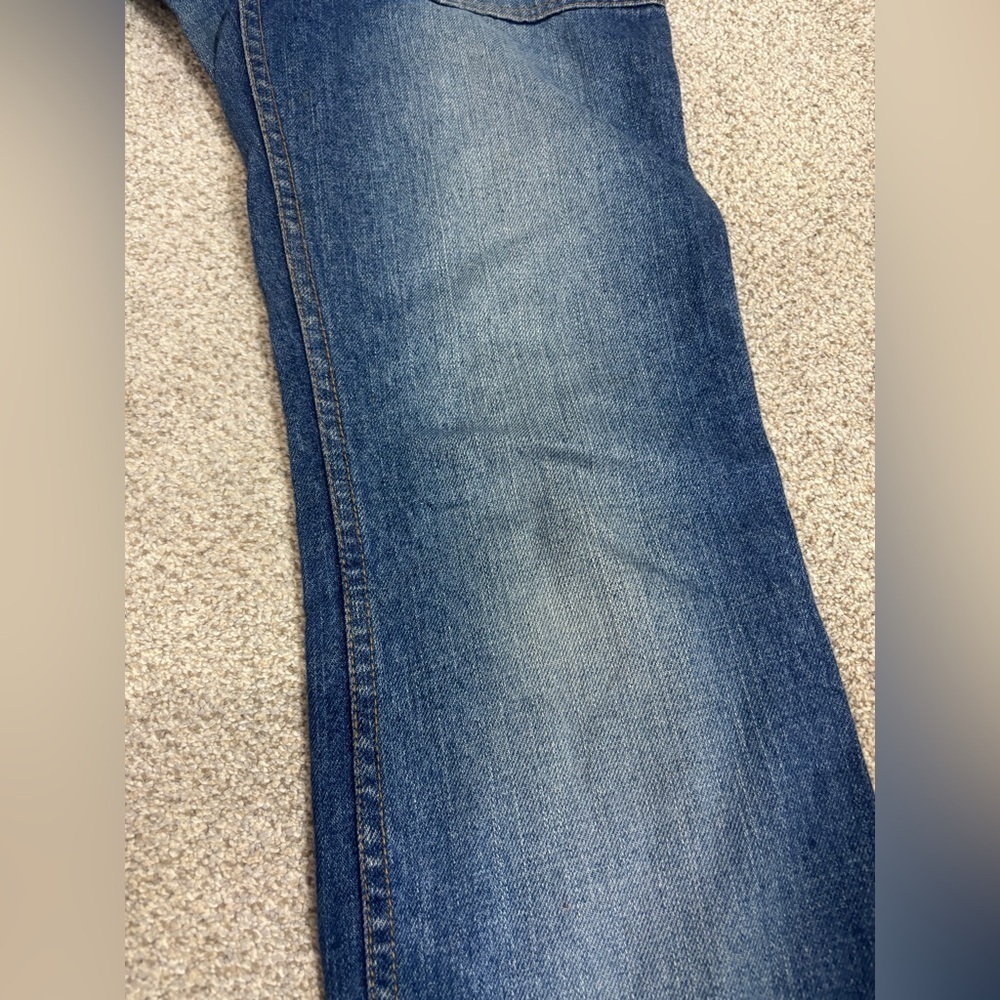 Vintage Y2K Tommy Jeans Low Rise Size 5 Straight Jeans 90s 2002 - Picture 11 of 13